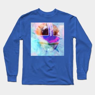 TIME FORCE BLUE RANGER IS THE GOAT PRTF Long Sleeve T-Shirt